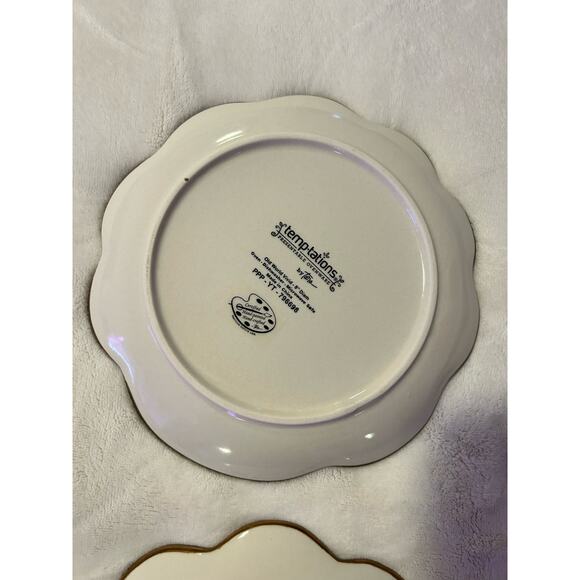 Temptations by Tara Old World Vivid. 4 plates 8in diameter. - Picture 5 of 7
